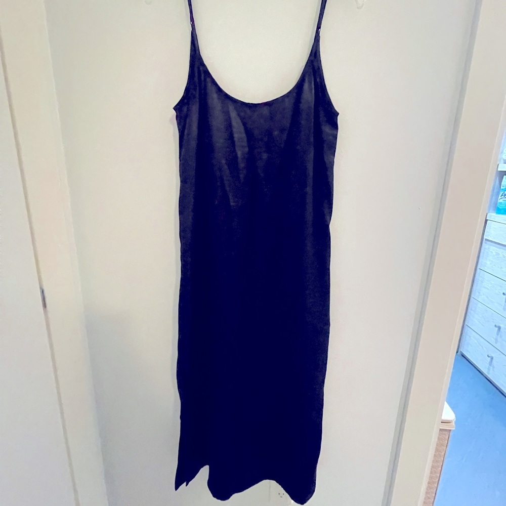 Black slip dress new